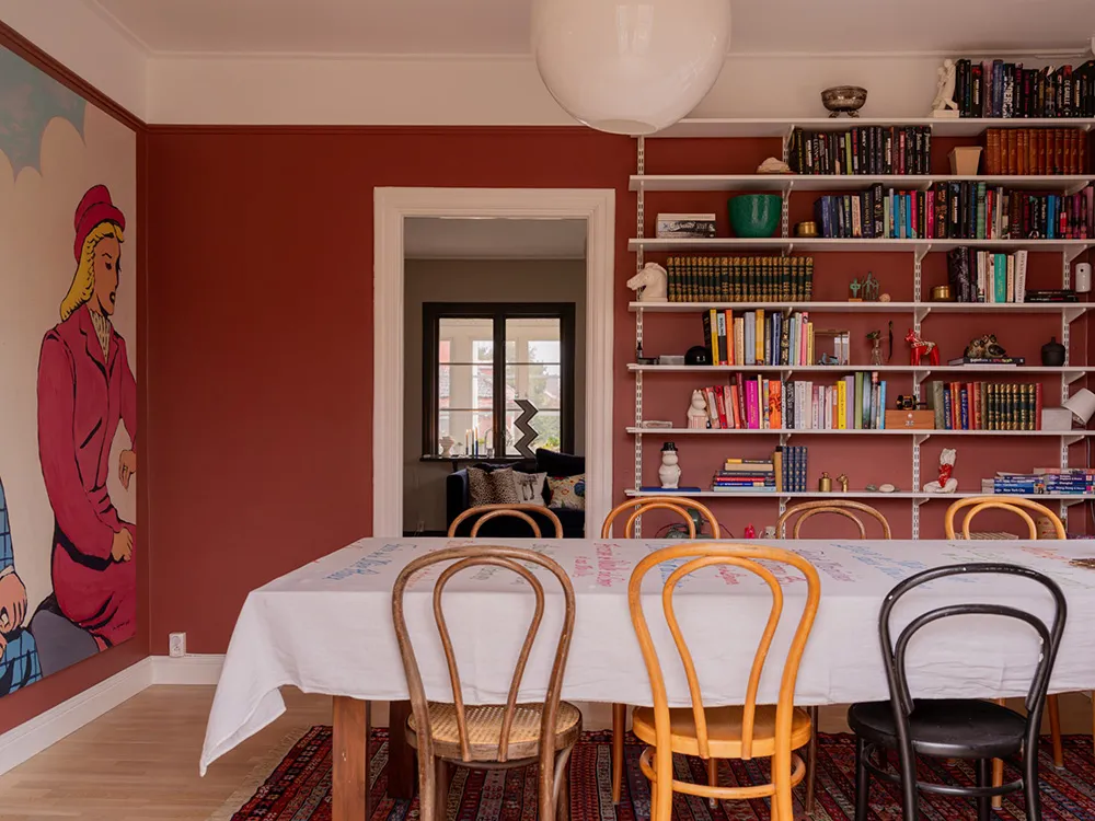 Красиві відтінки в інтер’єрах та зимовий сад: незвичайна дача в Швеції - Gallery image 10