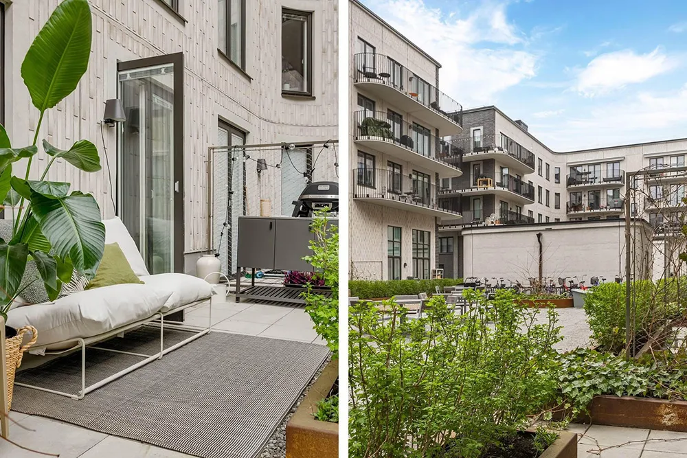 स्वीडन में एक आधुनिक टाउनहाउस, जिसके अंदरूनी हिस्सों में हरियाली तत्व शामिल हैं (97 वर्ग मीटर का क्षेत्रफल) - Gallery image 11