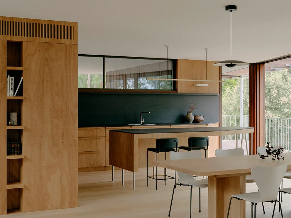 Juego de la luz y armonía con la naturaleza: moderna casa de playa en Australia - Gallery image 2