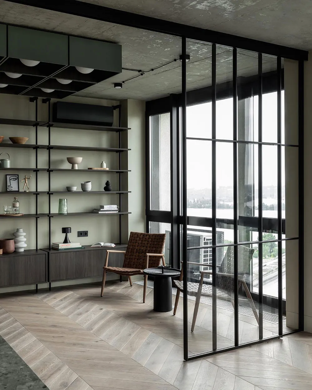 Apartamento brutal con oficina en casa en Kiev (105 m²) - Gallery image 12