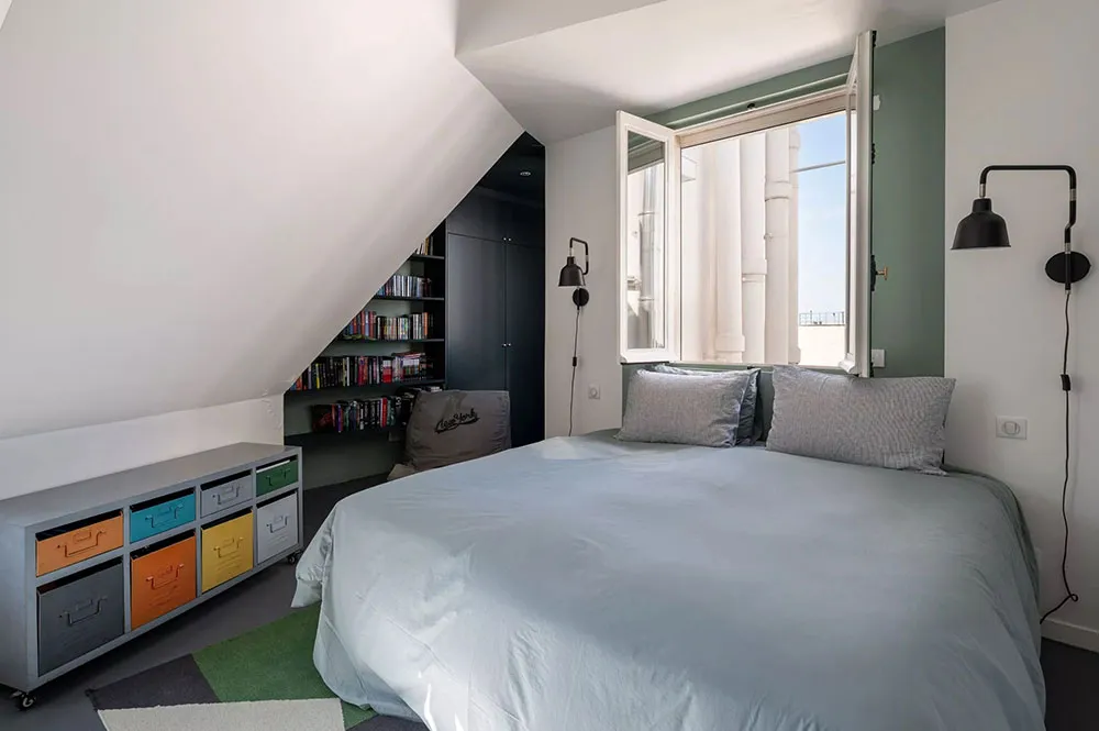 Impresionante loft en París con ventanas en el techo - Gallery image 26