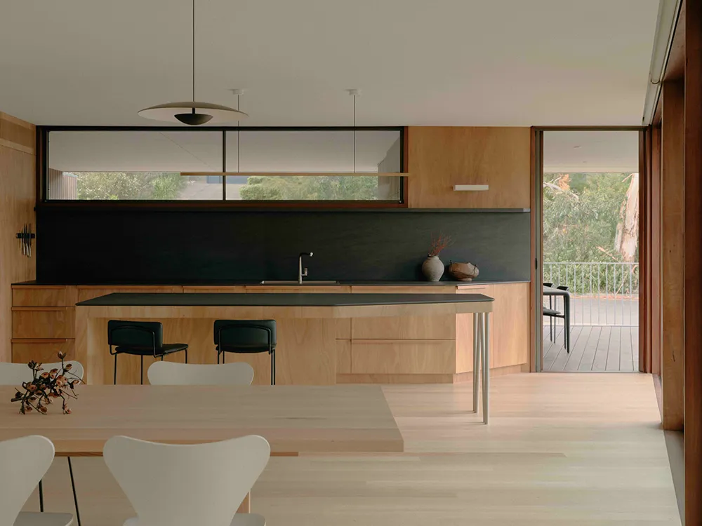 Juego de la luz y armonía con la naturaleza: moderna casa de playa en Australia - Gallery image 4