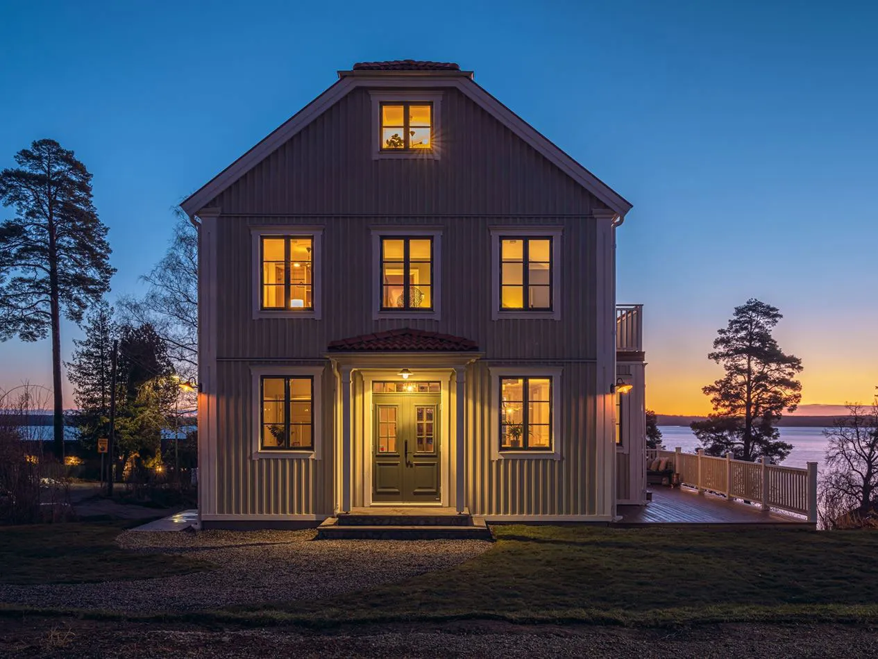 Élégants intérieurs modernes de cottage lacustre en Suède - Gallery image 22