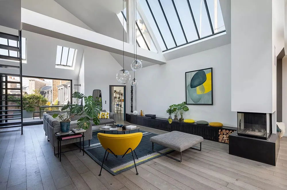 Impresionante loft en París con ventanas en el techo - Gallery image 3