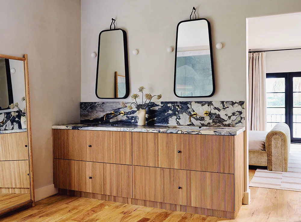 Moderner stylish Design einer historischen spanischen Villa in Kalifornien - Gallery image 14