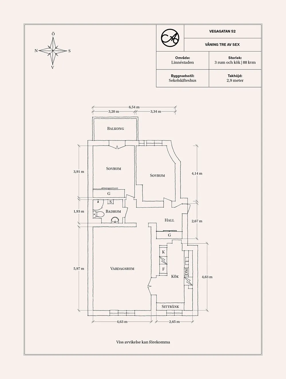 Скандинавський комфорт у спокійних природних тонах у Гетеборзі (88 кв. м) - Gallery image 28