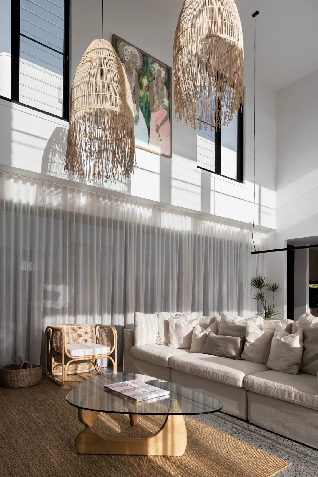 Stylowy i ciepły nowoczesny domek z drewna i kamienia w Australii - Gallery image 9