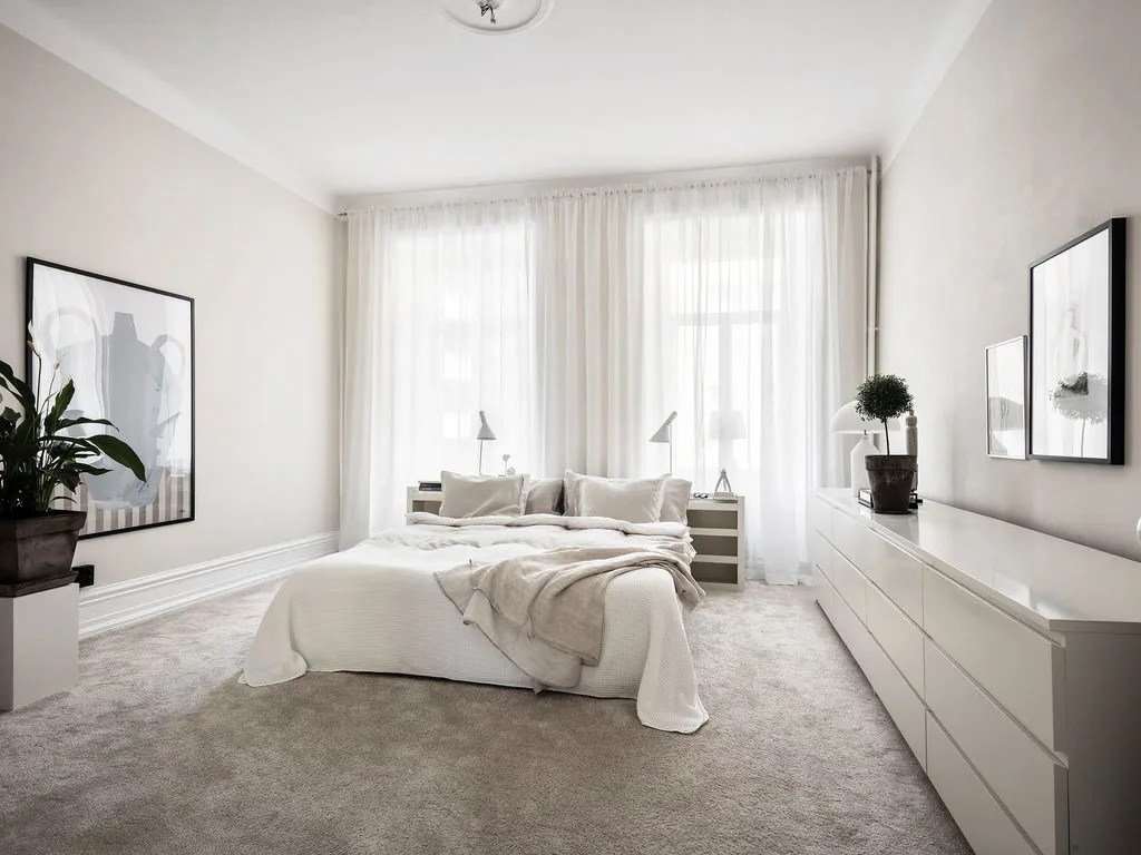 Простор и элегантность: большая и светлая квартира в Швеции - Gallery image 28