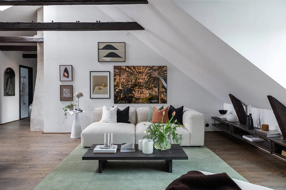 Increíble apartamento de ático con dormitorio dramático y terraza (81 m²) - Gallery image 3