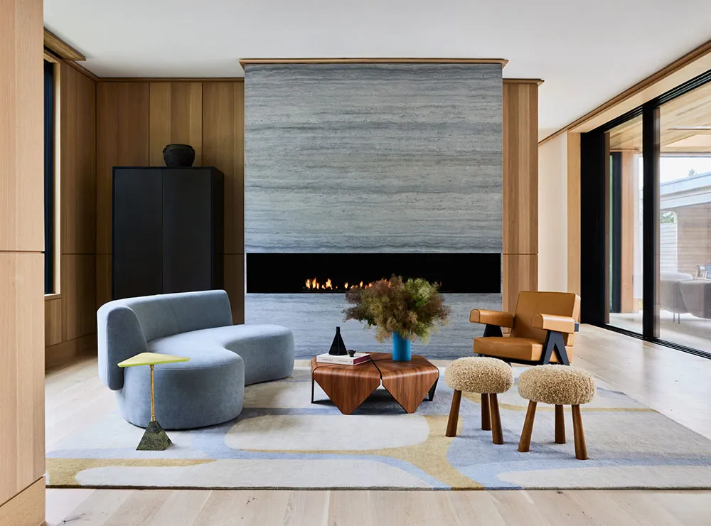 Elegancki nowoczesny design z obfitym użyciem drewna na Long Island - Gallery image 9