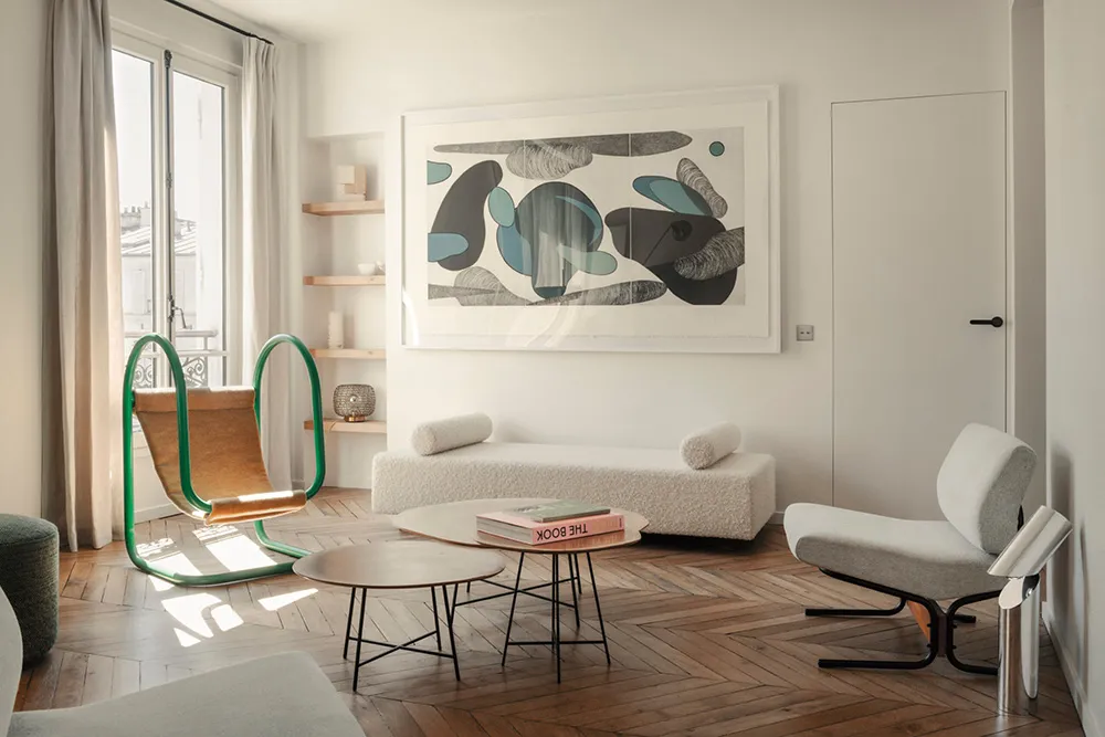 Сучасний дизайн як мистецтво: квартира в Парижі - Gallery image 7