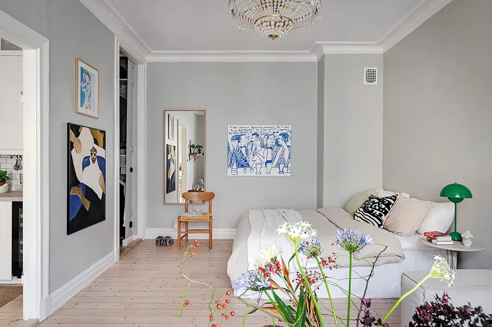 Bright Scandinavian Interior with Pleasant Bright Decor (39 sq. m) - Gallery image 18