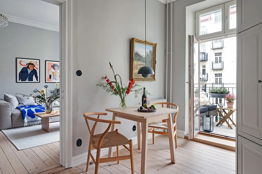 Bright Scandinavian Interior with Pleasant Bright Decor (39 sq. m) - Gallery image 7