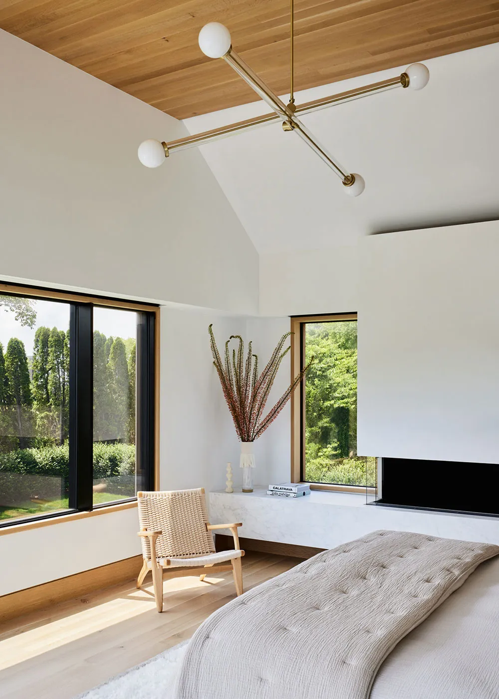 Elegancki nowoczesny design z obfitym użyciem drewna na Long Island - Gallery image 17