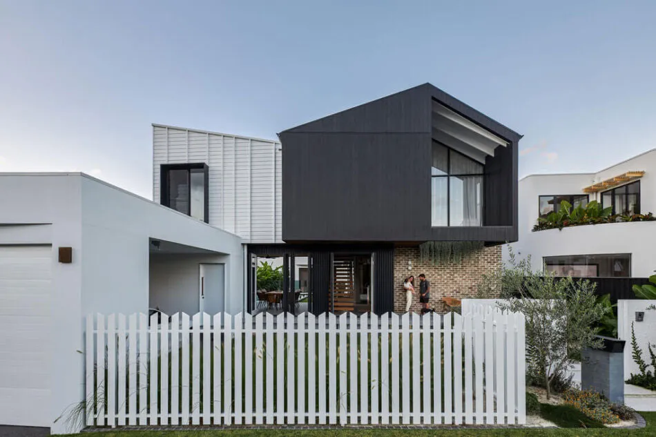 Stylowy i ciepły nowoczesny domek z drewna i kamienia w Australii - Gallery image 2