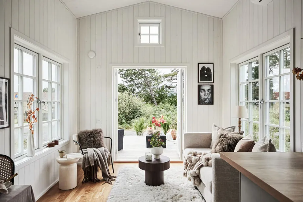 Casa de madera diminuta en Suecia (24 m²) - Gallery image 3