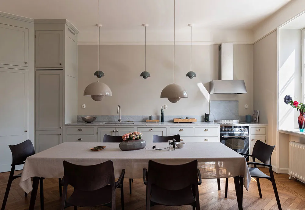 Élégance et simplicité dans le design d'un appartement moderne à Stockholm - Gallery image 5