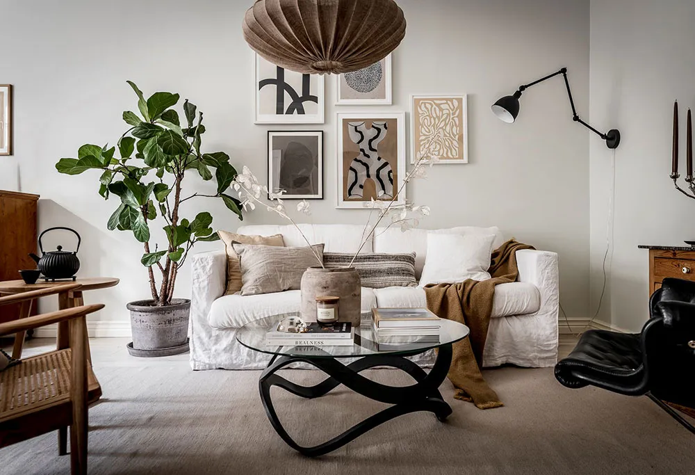 Скандинавський комфорт у спокійних природних тонах у Гетеборзі (88 кв. м) - Gallery image 1