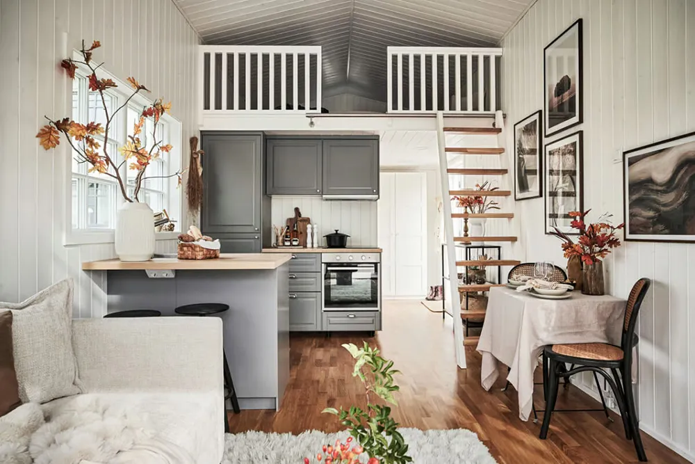 Casa de madera diminuta en Suecia (24 m²) - Gallery image 4