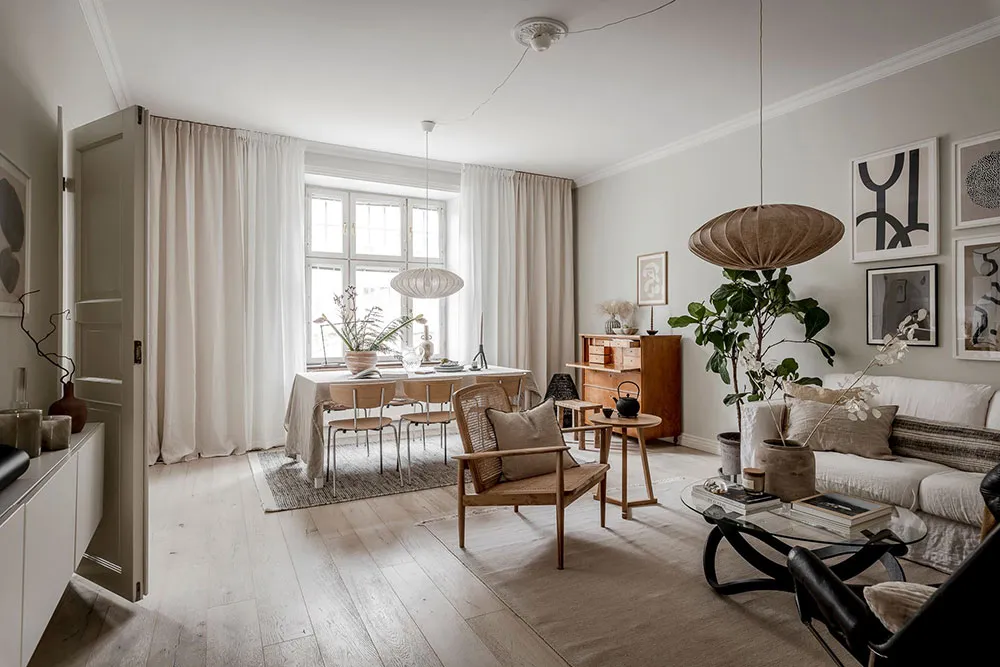 Скандинавський комфорт у спокійних природних тонах у Гетеборзі (88 кв. м) - Gallery image 18