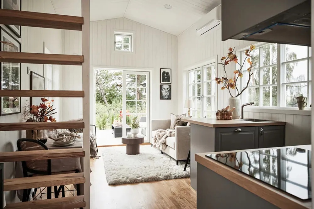 Casa de madera diminuta en Suecia (24 m²) - Gallery image 6