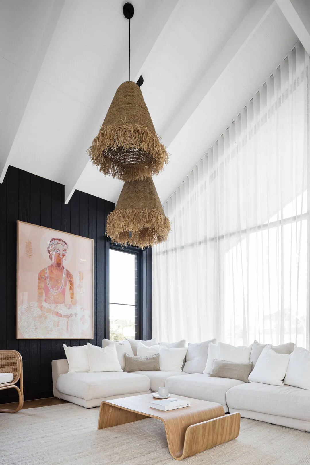 Stylowy i ciepły nowoczesny domek z drewna i kamienia w Australii - Gallery image 11