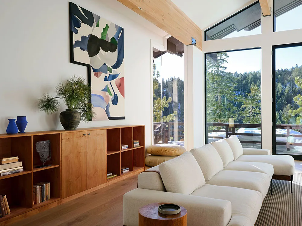 Stylish, simple and natural home interiors by lake Tahoe - Gallery image 2