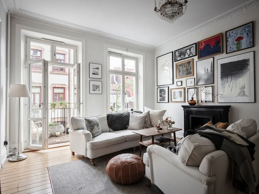 Charming Country Kitchen and Artist Studio: Beautiful Apartment in Gothenburg (82 sqm) - Gallery image 14