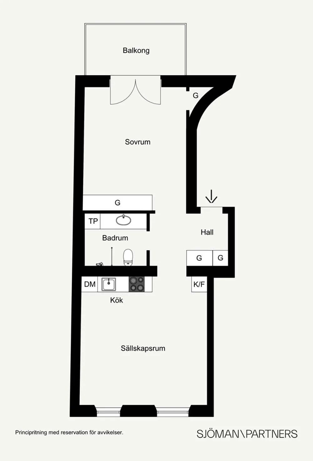 Bright and Elegant Scandinavian Interior in Stockholm (55 sqm) - Gallery image 26