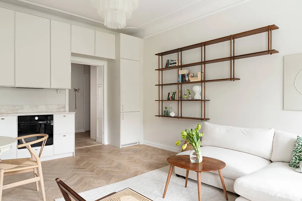 Bright and Elegant Scandinavian Interior in Stockholm (55 sqm) - Gallery image 8