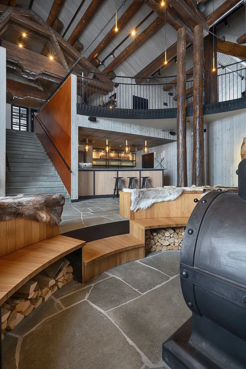 Einzigartiges Hotel Niehku Mountain Villa jenseits des Polarkreises in Lappland - Gallery image 9