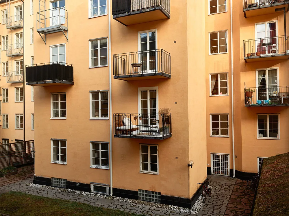 Квартира студента в Швеции с желтыми стенами (36 кв. м) - Gallery image 20