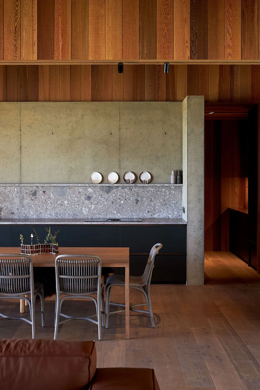 Maison en bois moderne dans les dunes de Nouvelle-Zélande - Gallery image 4