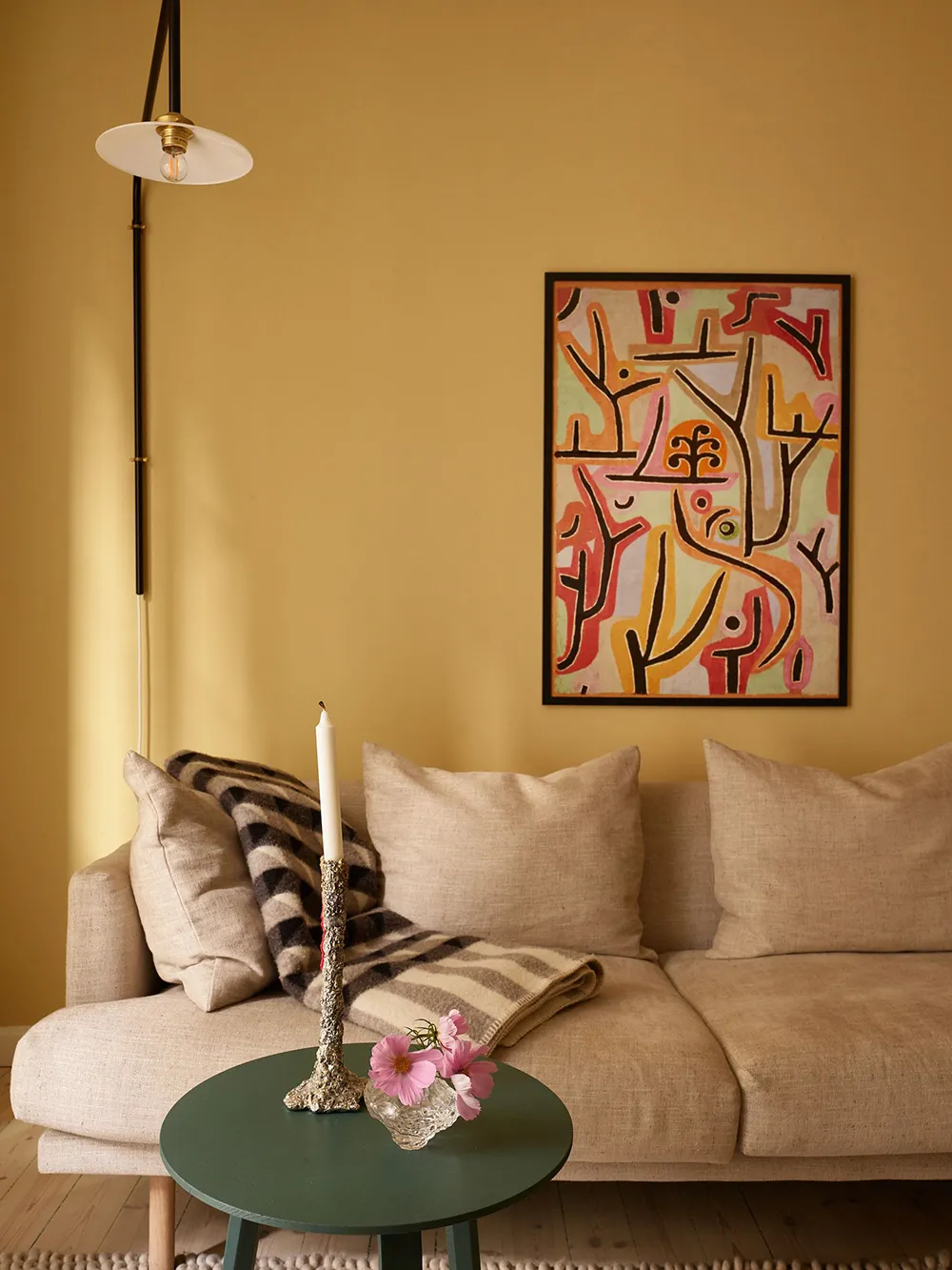 Квартира студента в Швеции с желтыми стенами (36 кв. м) - Gallery image 1