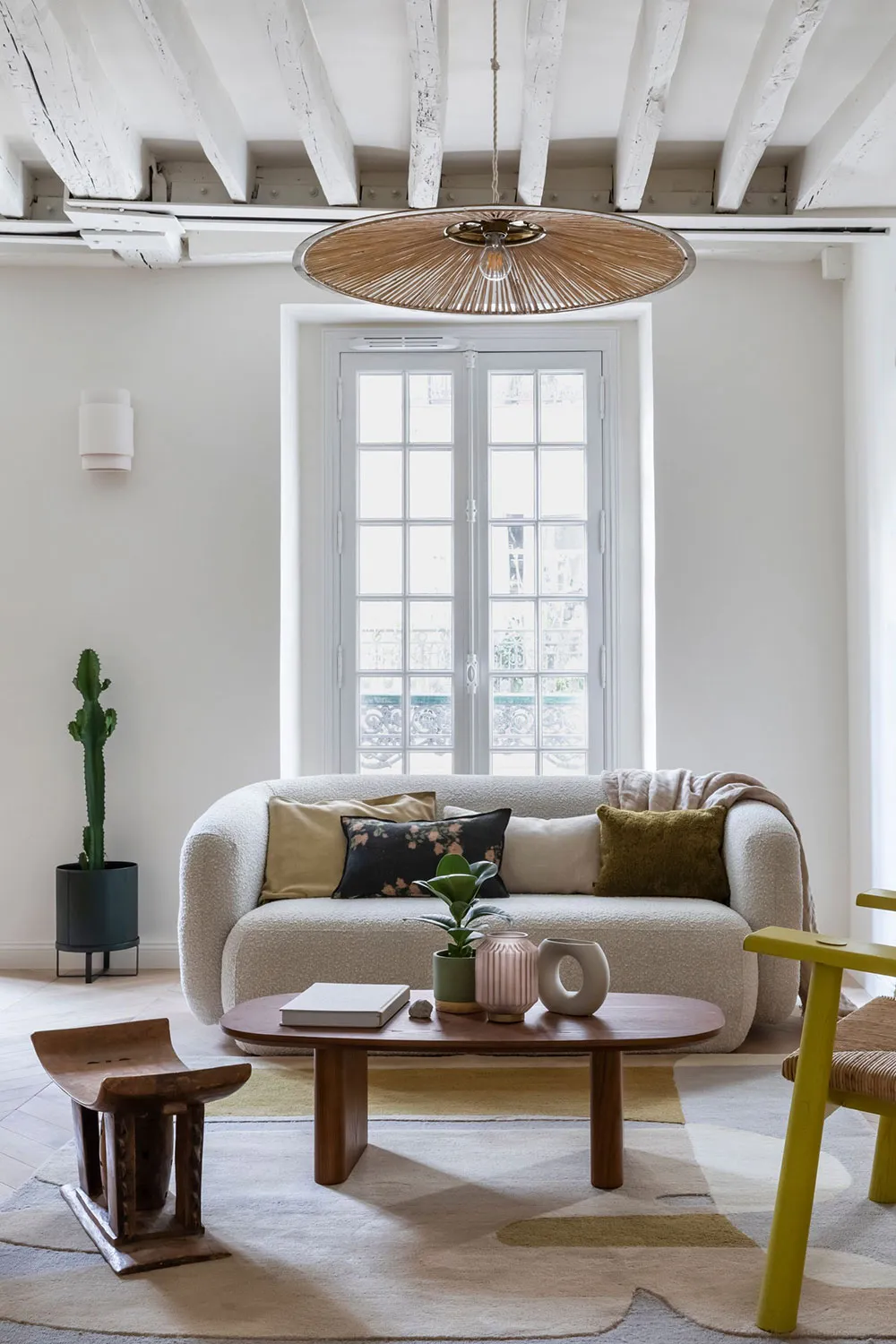 Angenehmer Interior einer Familie in Paris (72 qm) - Gallery image 1