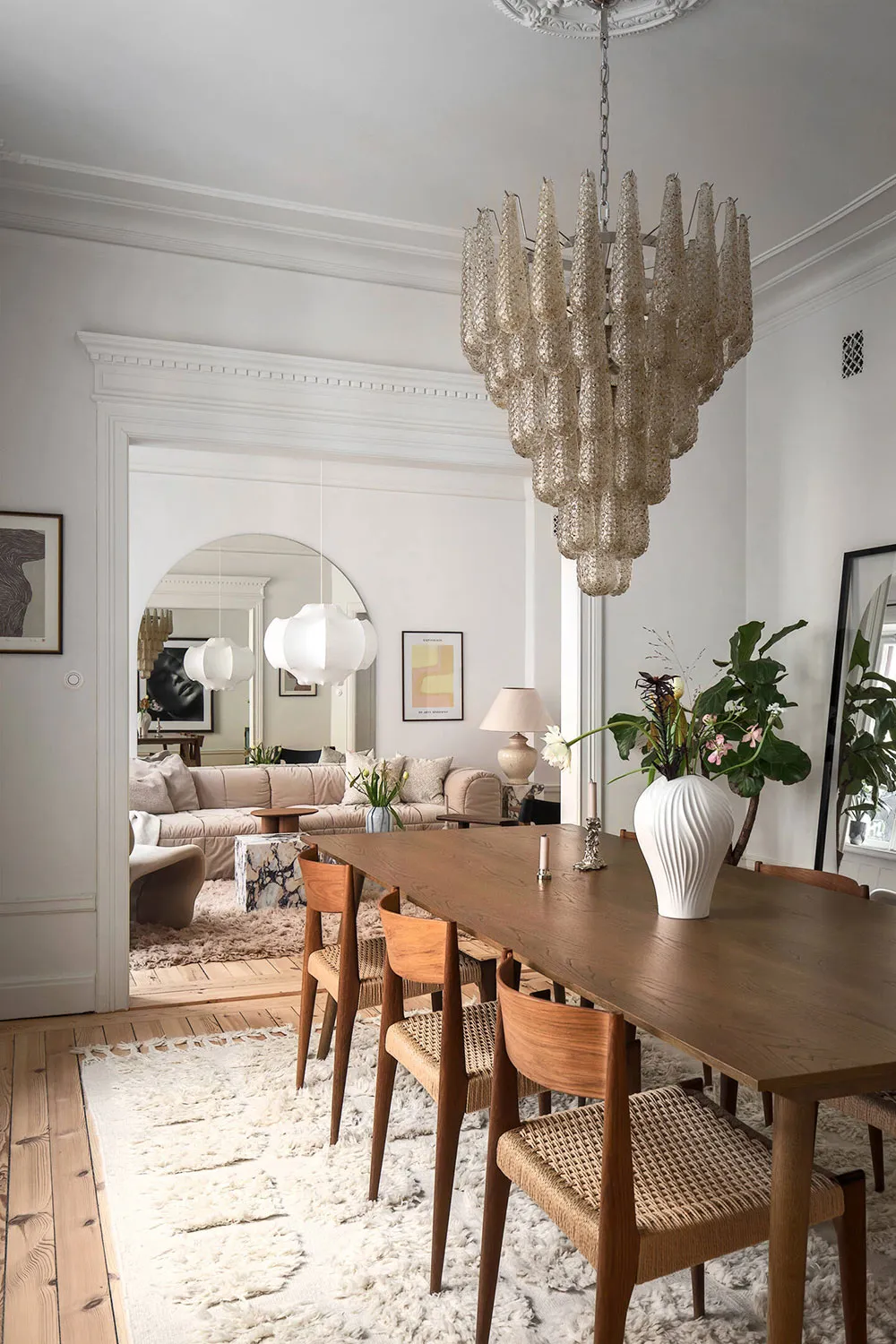 फैशनेबल फर्नीचर एवं सुंदर, तटस्थ रंग: स्टोकहोम में एक अपार्टमेंट (78 वर्ग मीटर) - Gallery image 11