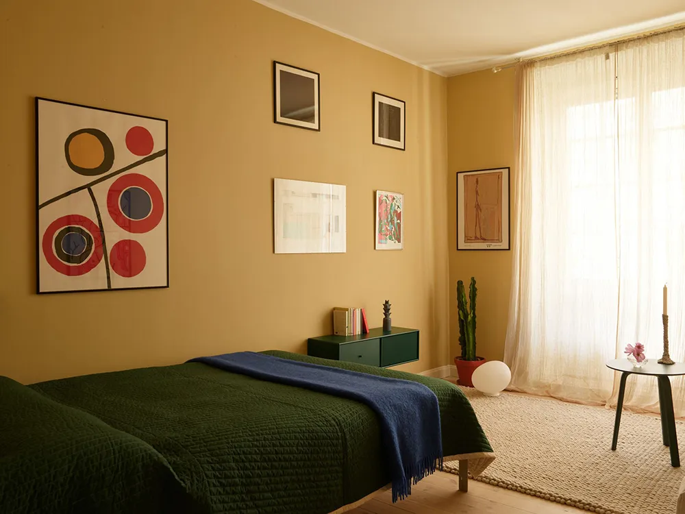 Квартира студента в Швеции с желтыми стенами (36 кв. м) - Gallery image 5