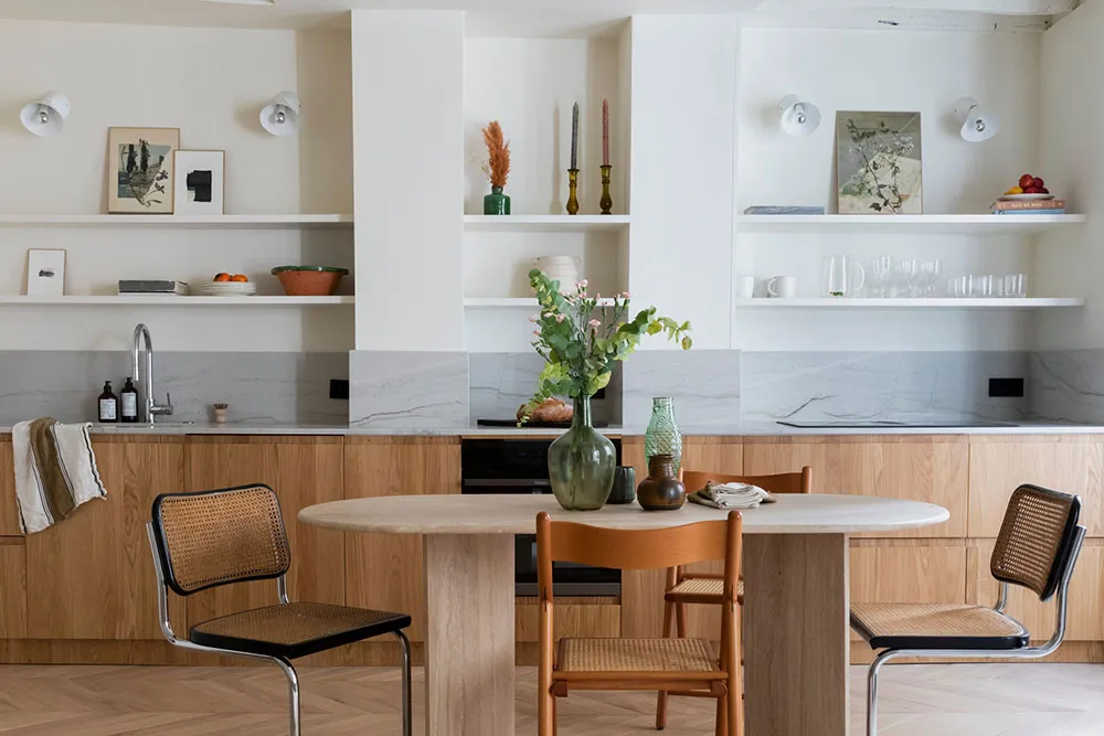 Angenehmer Interior einer Familie in Paris (72 qm) - Gallery image 2