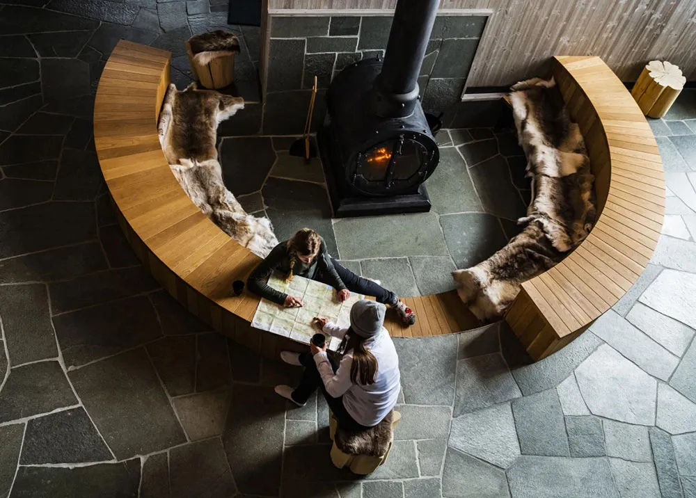 Einzigartiges Hotel Niehku Mountain Villa jenseits des Polarkreises in Lappland - Gallery image 3