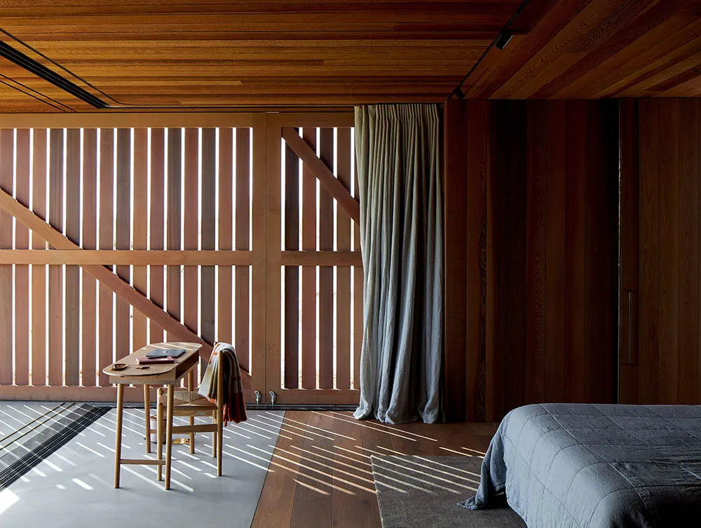 Maison en bois moderne dans les dunes de Nouvelle-Zélande - Gallery image 6