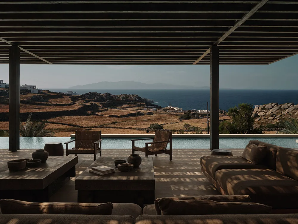 Villa de lujo en Mikonos con diseños minimalistas elegantes - Gallery image 2