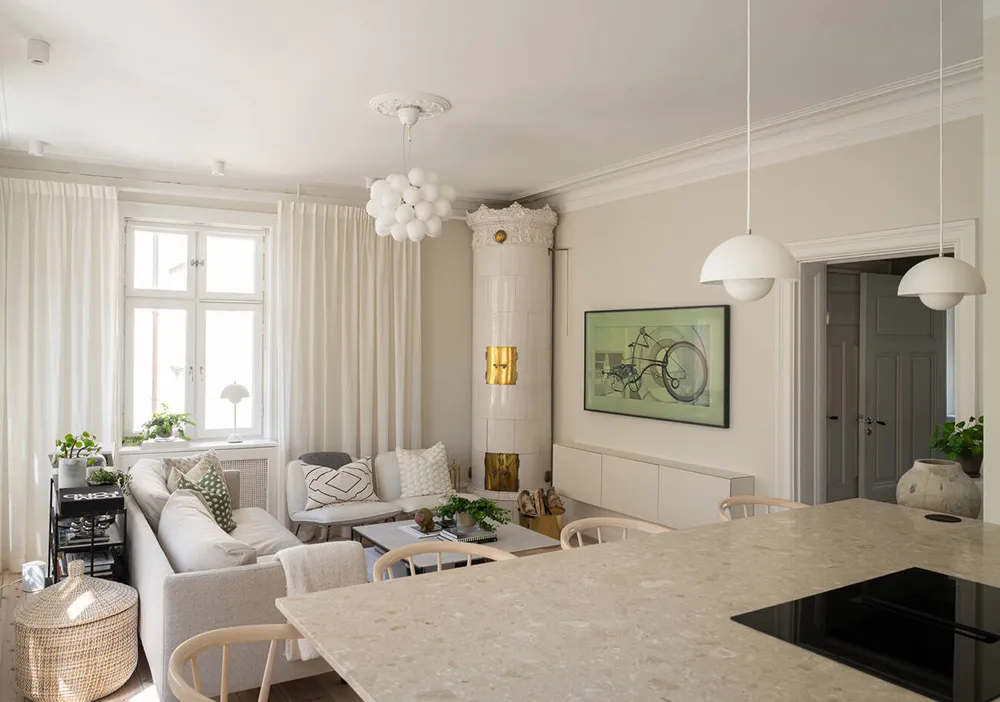 Diseño escandinavo ligero en tonos de arena agradables (59 m²) - Gallery image 2