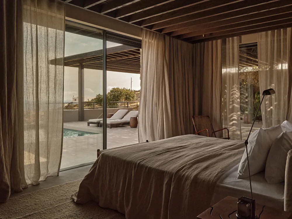 Villa de lujo en Mikonos con diseños minimalistas elegantes - Gallery image 11