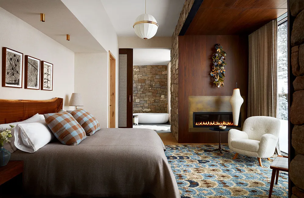 Bezupiecny design i niesamowite widoki: nowoczesne shalé w Montana - Gallery image 8