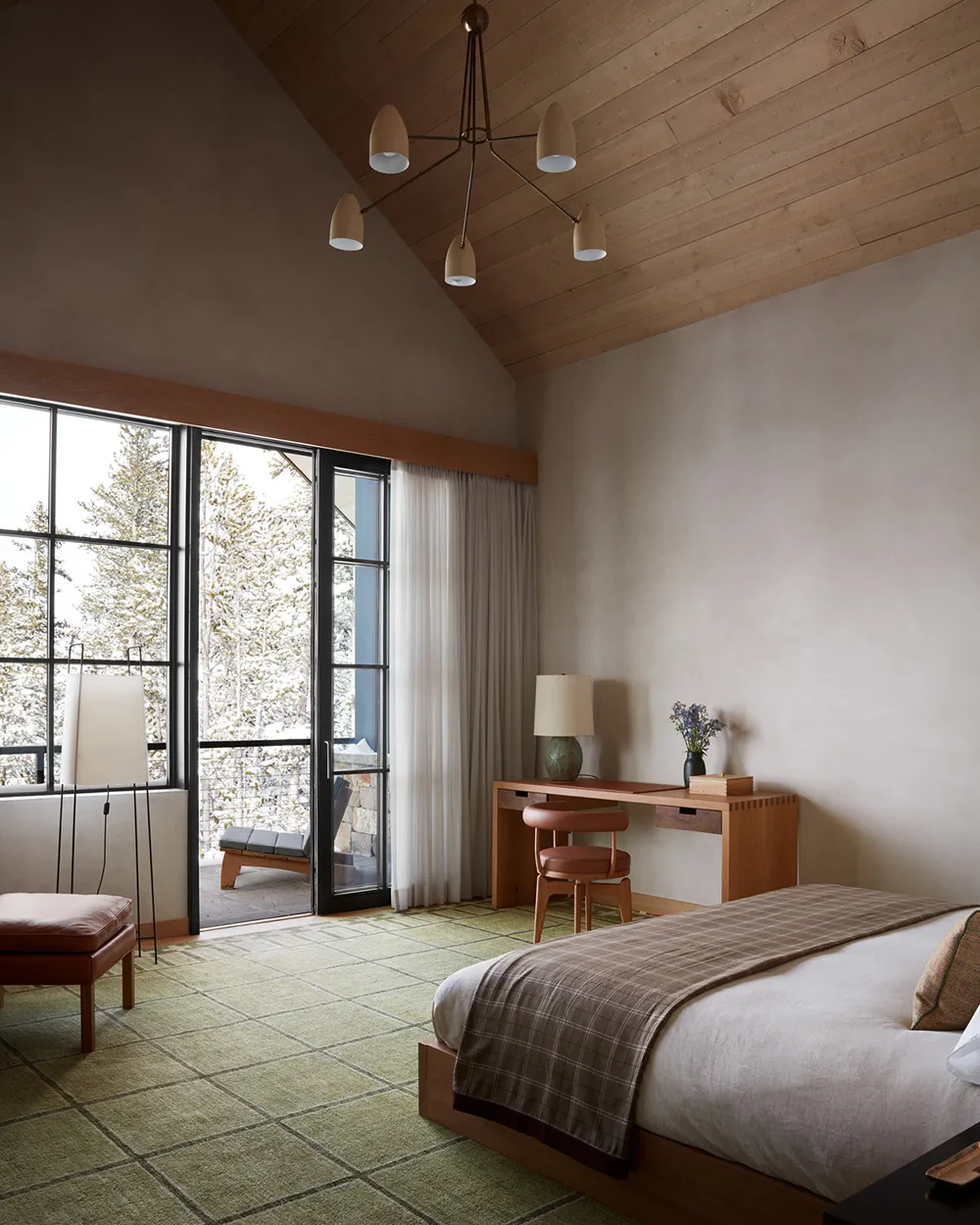 Bezupiecny design i niesamowite widoki: nowoczesne shalé w Montana - Gallery image 22