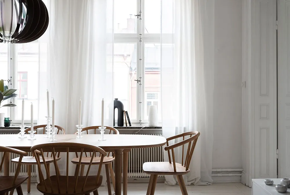 Уютный белый интерьер с лёгкими тёмными акцентами (57 кв. м) - Gallery image 4