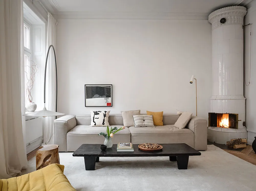 Agradable minimalismo escandinavo en un edificio antiguo en Estocolmo (67 m²) - Gallery image 5