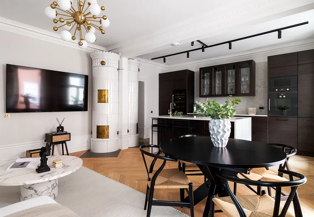 Suavidad elegante de una apartamento escandinavo moderno (71 m²) - Gallery image 7