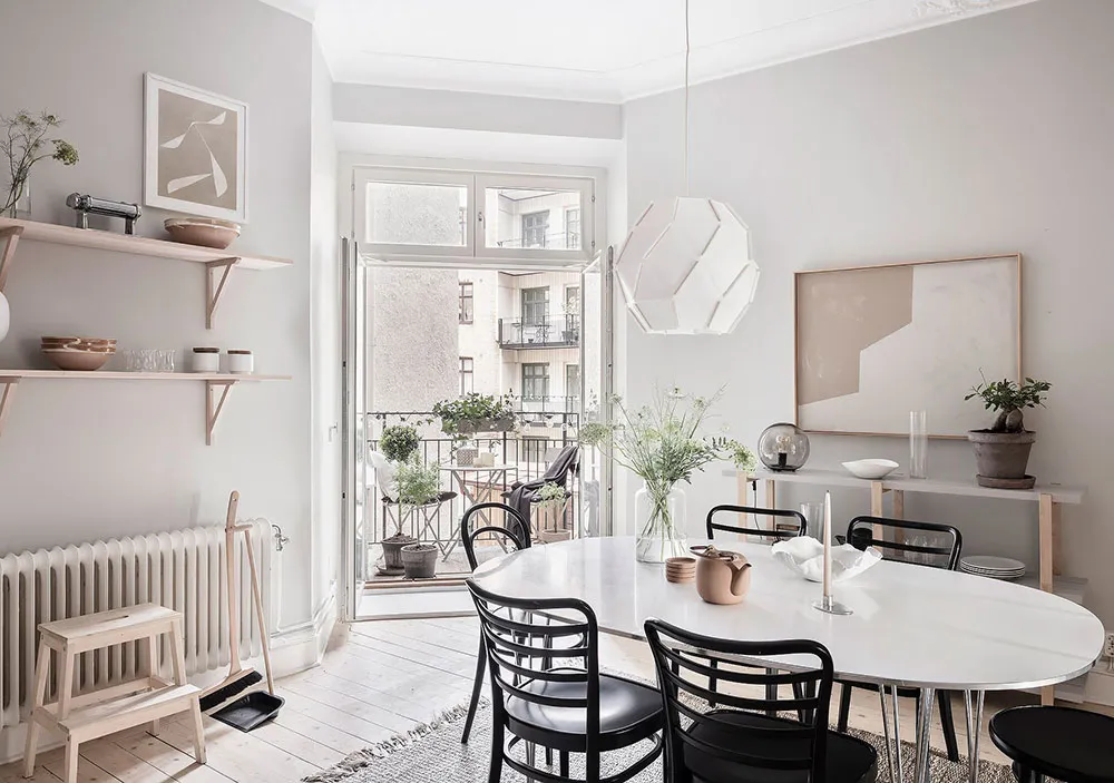 आधुनिक सजावट एवं पियानो: गोथेनबर्ग में एक अपार्टमेंट (104 वर्ग मीटर) - Gallery image 22