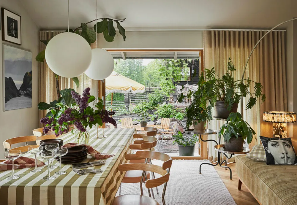 La green, el arte y las pinturas: un interior vibrante de una pareja creativa en los suburbios de Estocolmo - Gallery image 3